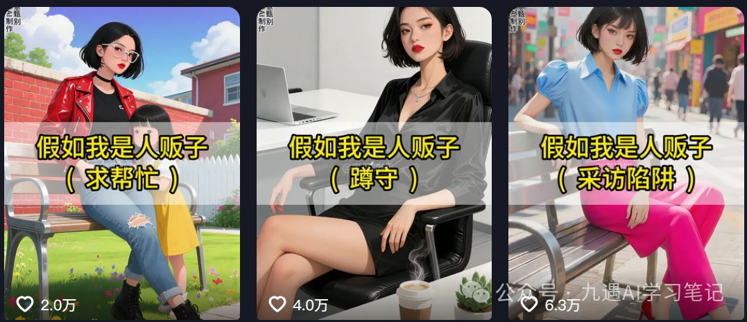 图片[3]-单月收益5W，20天15W粉丝，AI做儿童防拐科普视频，互动超高