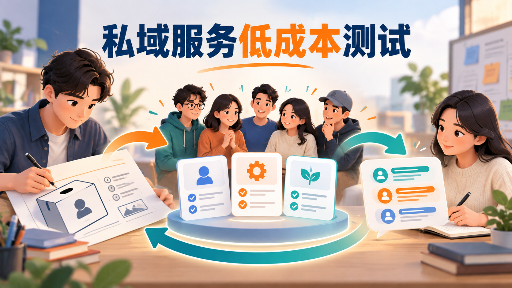 私域服务如何做低成本测试？先设计交付再寻找首批用户-狂人资源网