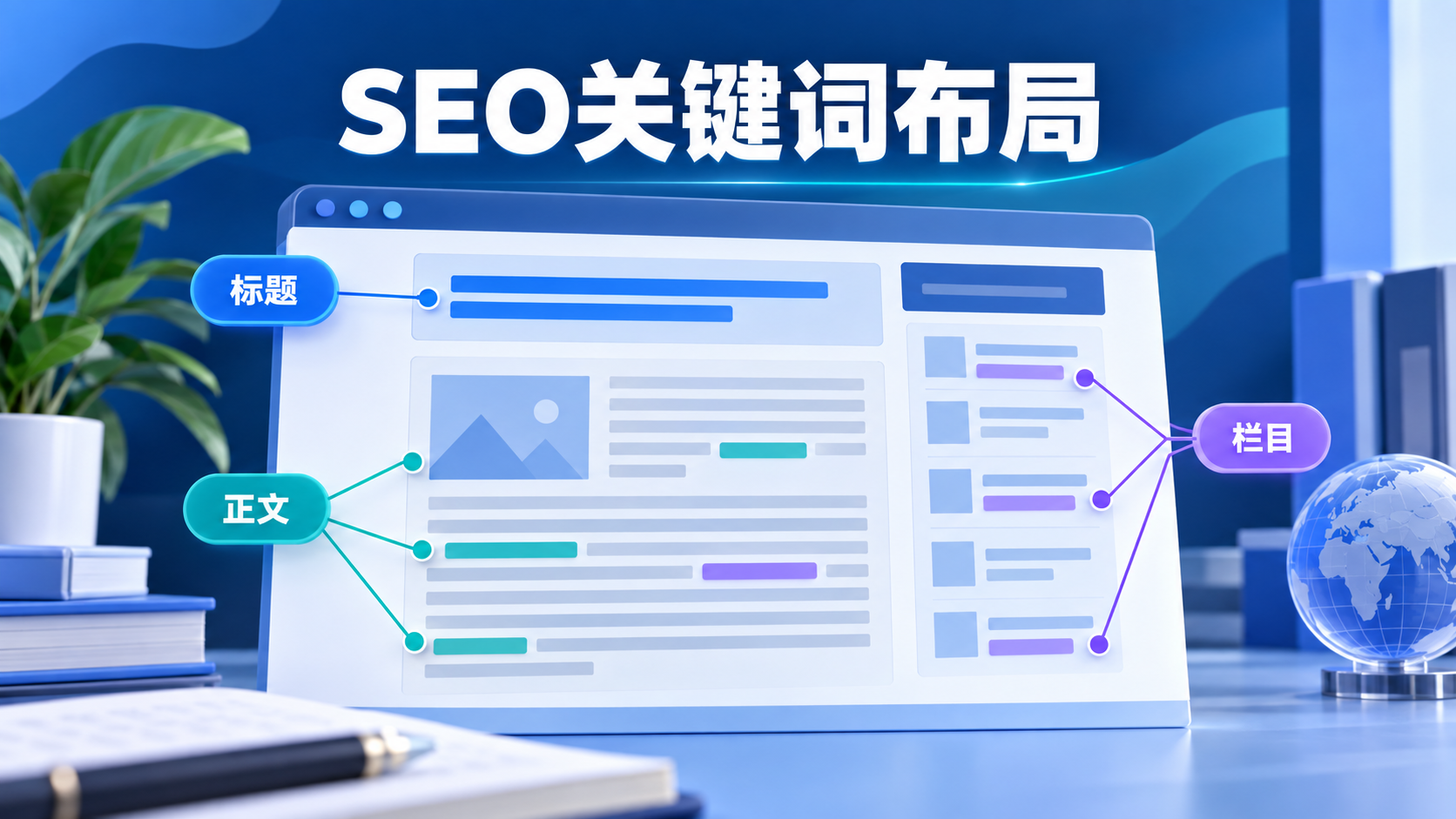 SEO关键词怎么布局？新手写文章的自然优化方法-狂人资源网