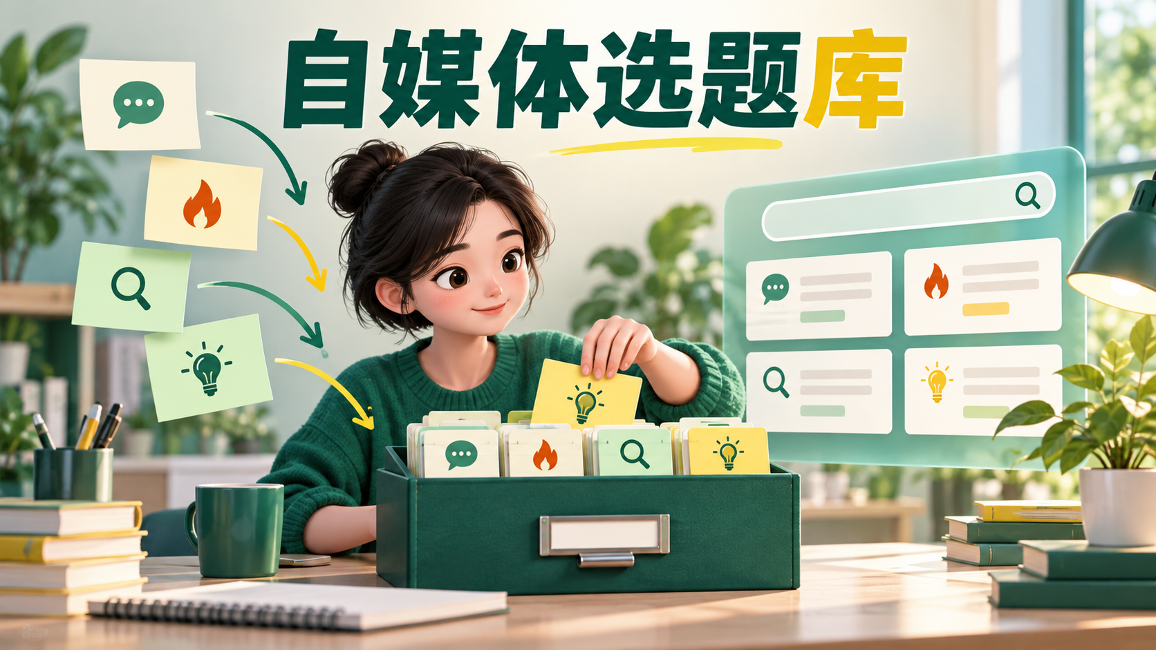 免费教程：用表格搭建自媒体选题库，新手也能照着做-狂人资源网