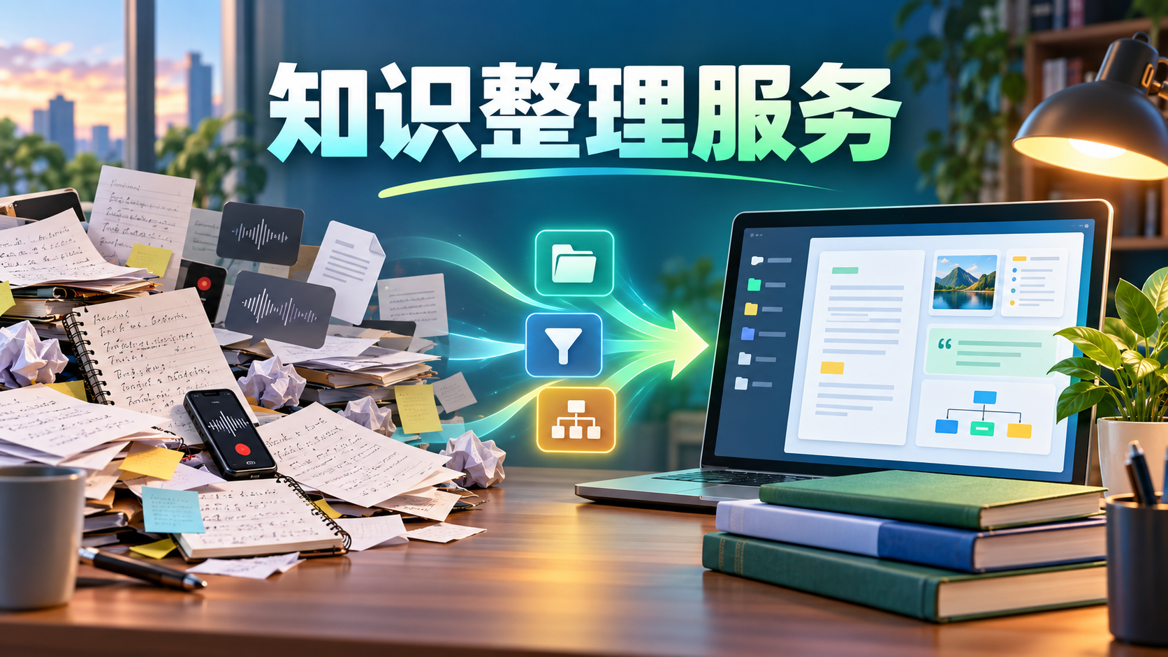 知识整理服务怎么做？从样品到交付的起步方法-狂人资源网
