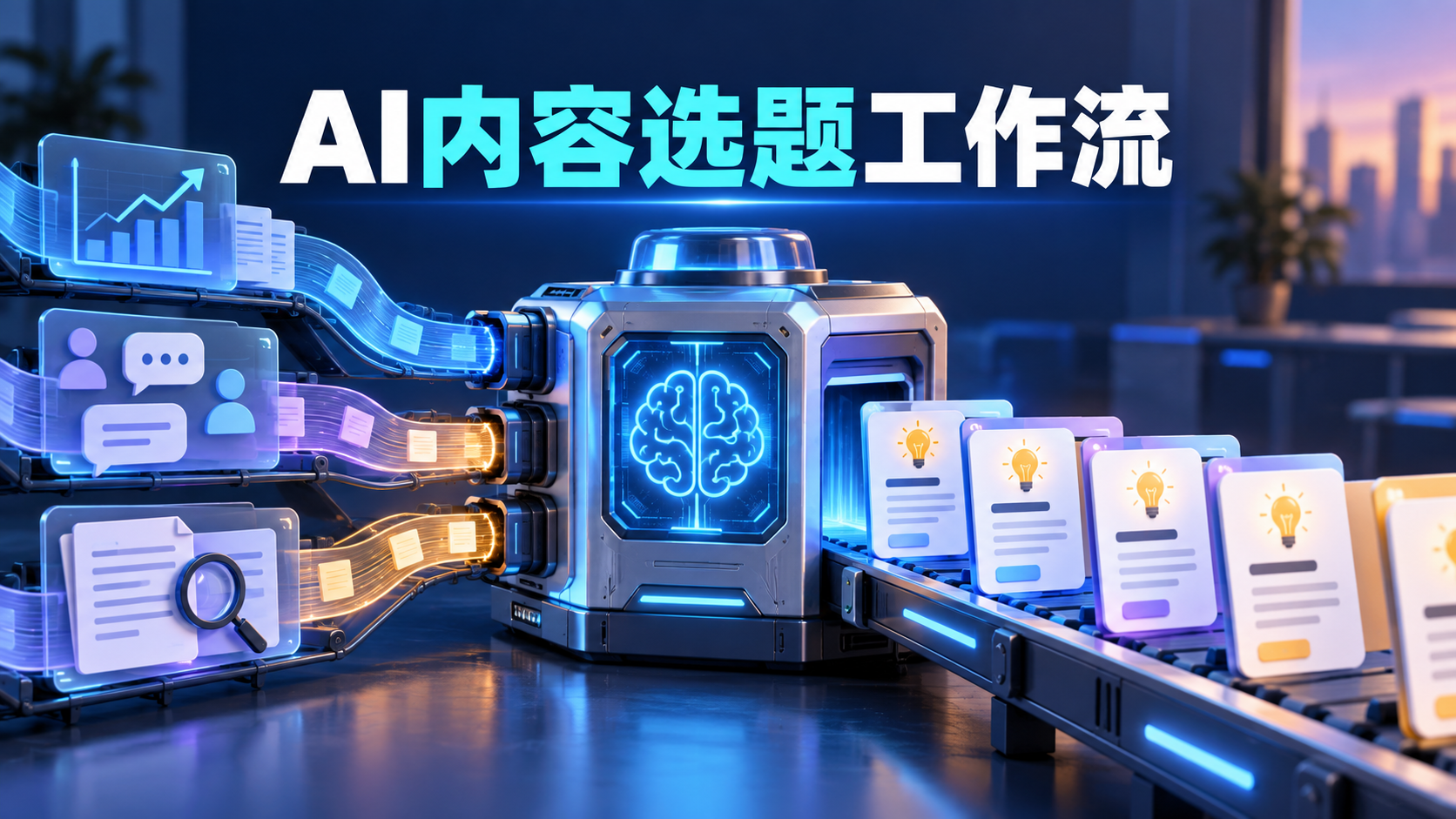 AI内容选题工作流怎么搭建？从问题收集到脚本提纲-狂人资源网