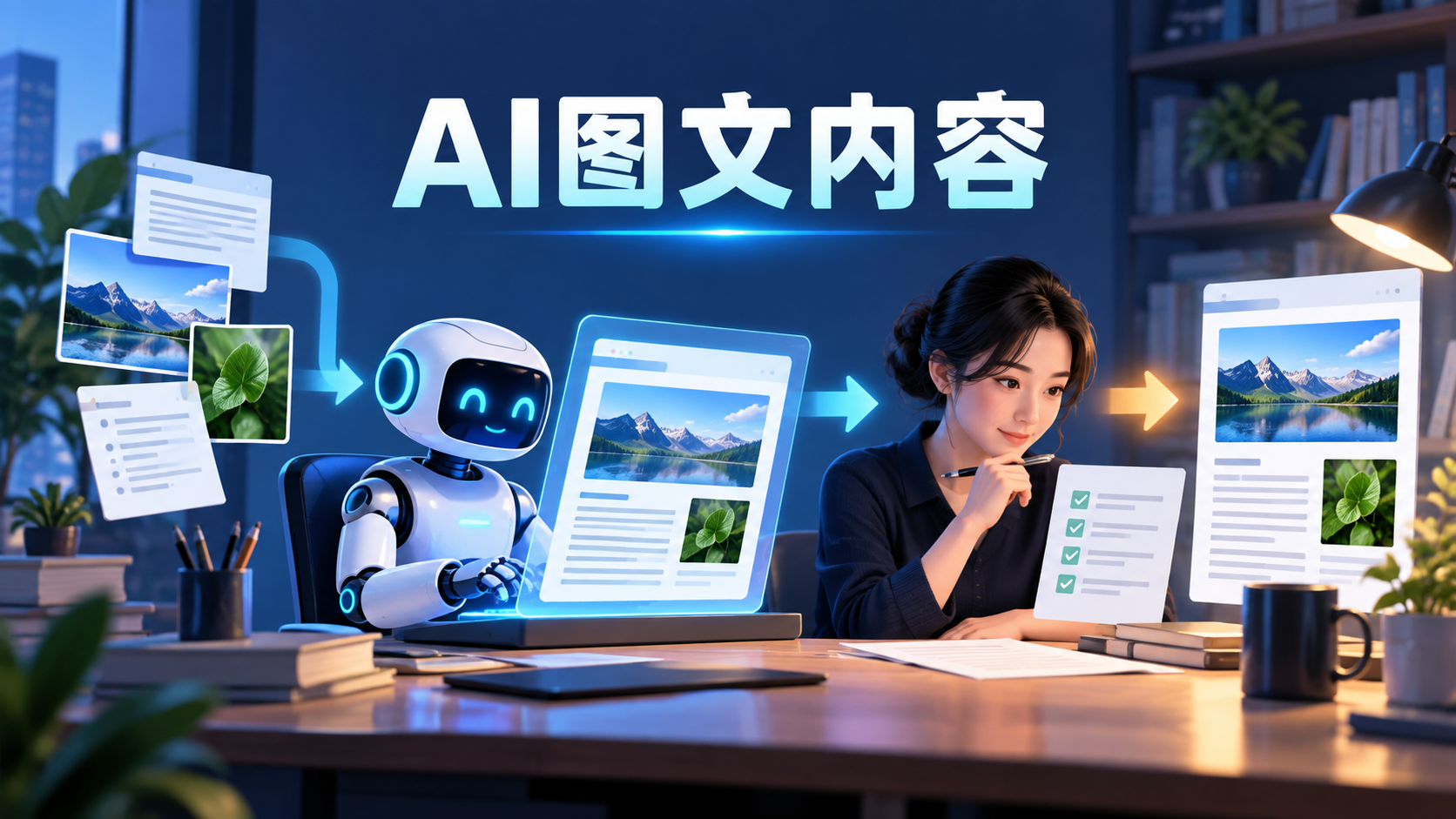 AI图文内容怎么做？从信息核验到发布的实操流程-狂人资源网