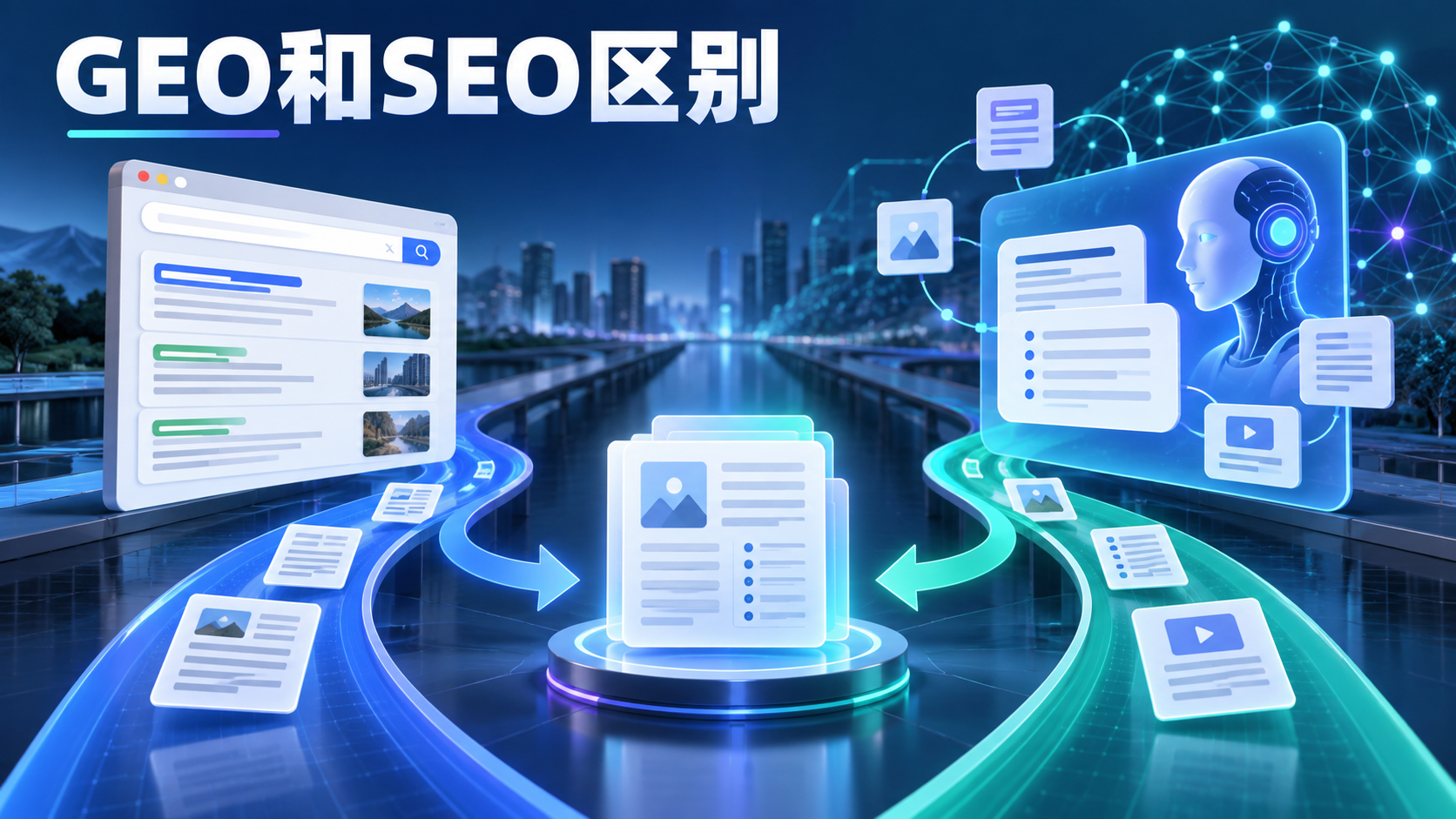 GEO和SEO有什么区别？内容优化前先弄清这3个问题-狂人资源网